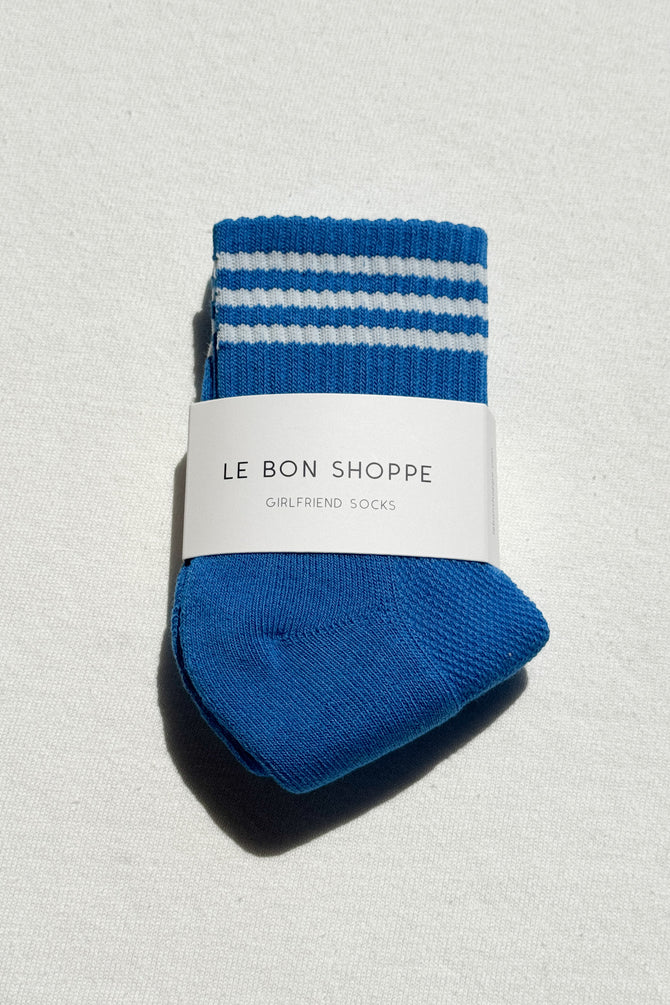 Le Bon Shoppe - Girlfriend Socks | Royal Blue
