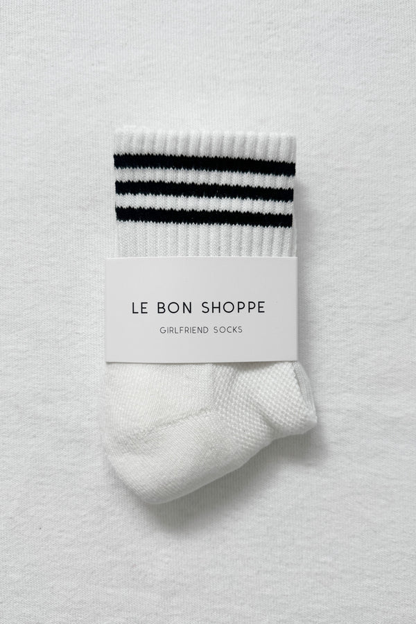 Le Bon Shoppe - Girlfriend Socks | White