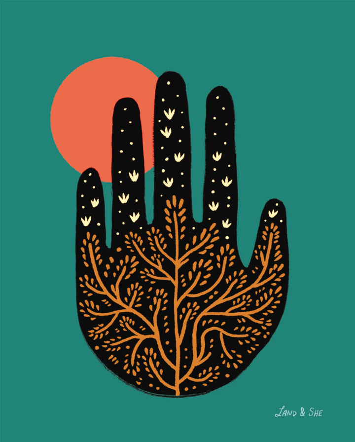 Land & She - Gardener Handprint