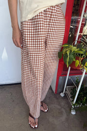 Le Bon Shoppe - Arc Pants | Cinnamon Gingham