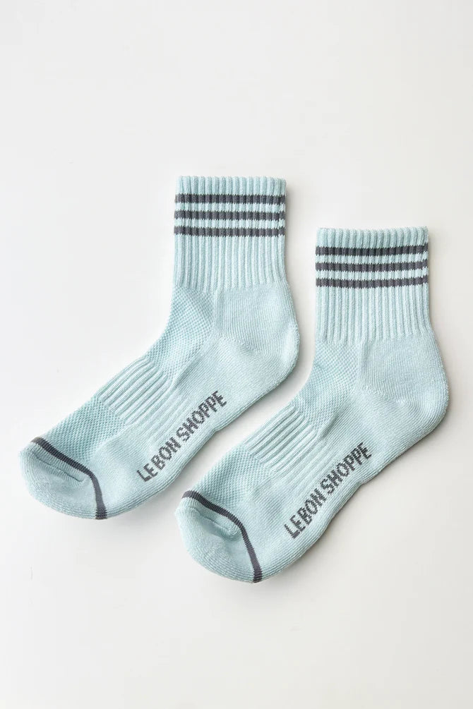 Le Bon Shoppe - Girlfriend Socks | Ice Water