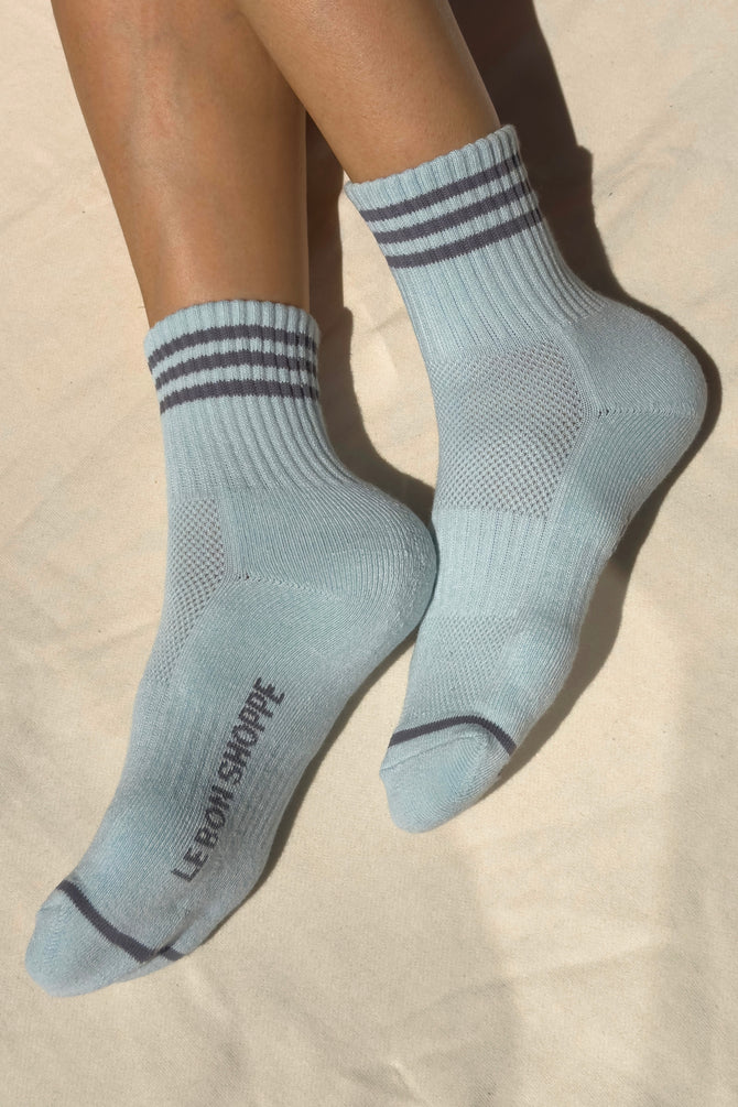 Le Bon Shoppe - Girlfriend Socks | Ice Water