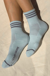 Le Bon Shoppe - Girlfriend Socks | Ice Water