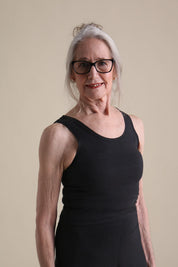 Conscious Clothing - Cotton Hemp Crop Tank | Black