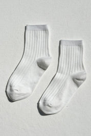 Le Bon Shoppe - Her Socks | Classic White