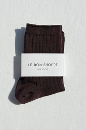 Le Bon Shoppe - Her Socks | Coffee