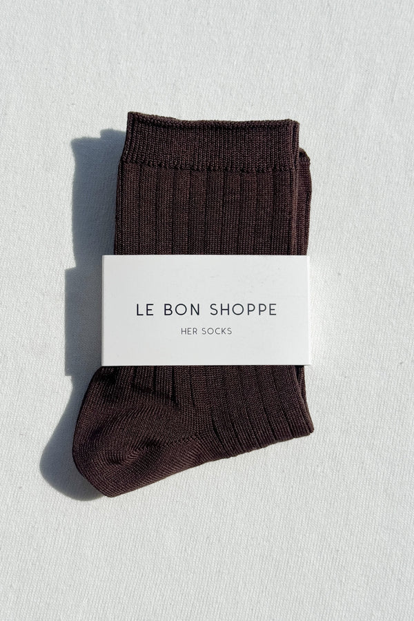 Le Bon Shoppe - Her Socks | Coffee