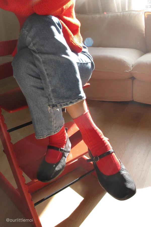 Le Bon Shoppe - Her Socks | Classic Red