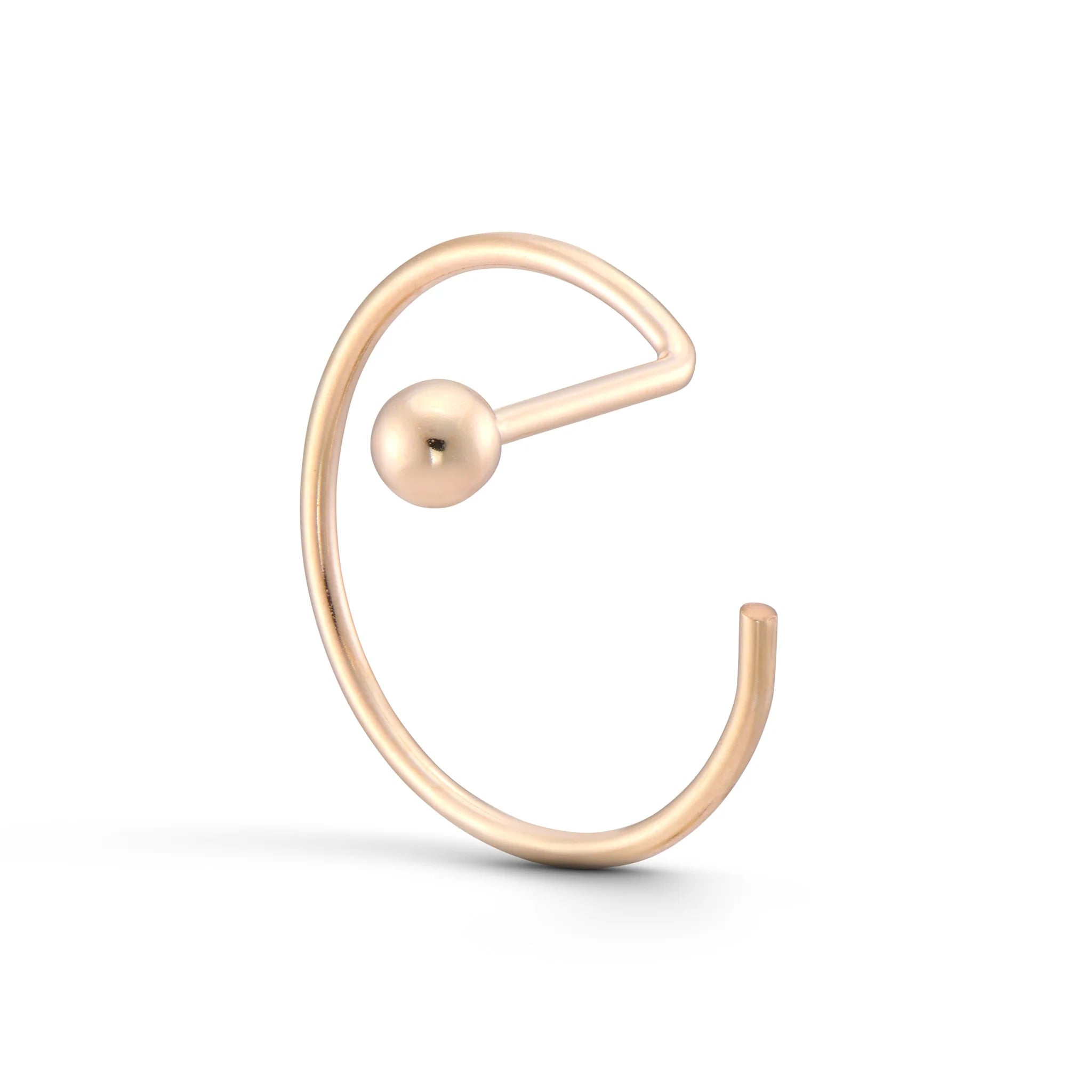 Baleen - Halo Earrings | Gold Ball