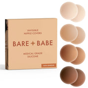 Invisible Non-Adhesive Nipple Covers | Multiple Tones & Sizes