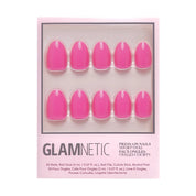 Glamnetic - Hot Pink Short Oval Nail