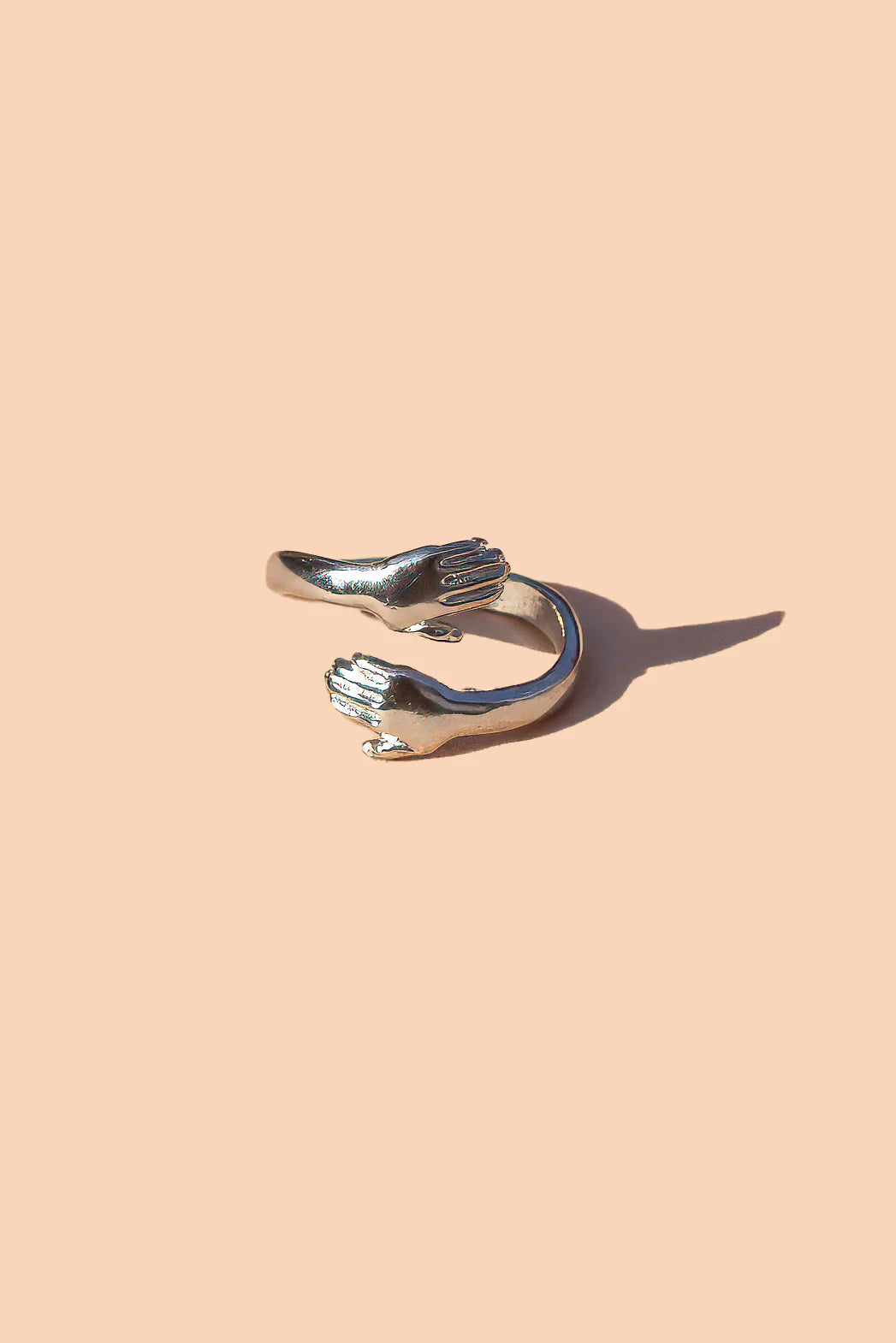 Peter + June - I Wanna Hold Your Small Hand Ring | Silver