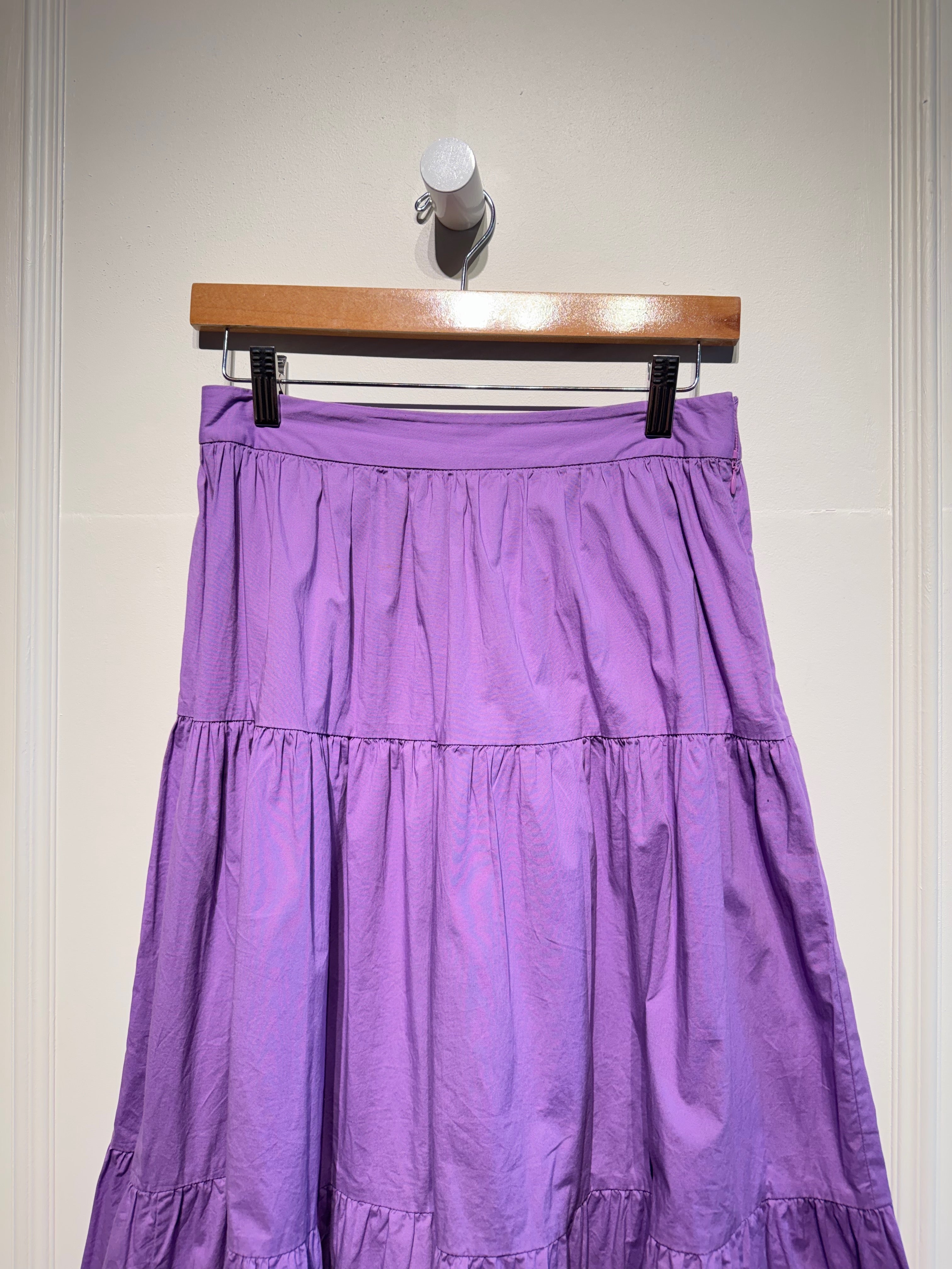 Staud Sea Tiered Skirt (6/M)