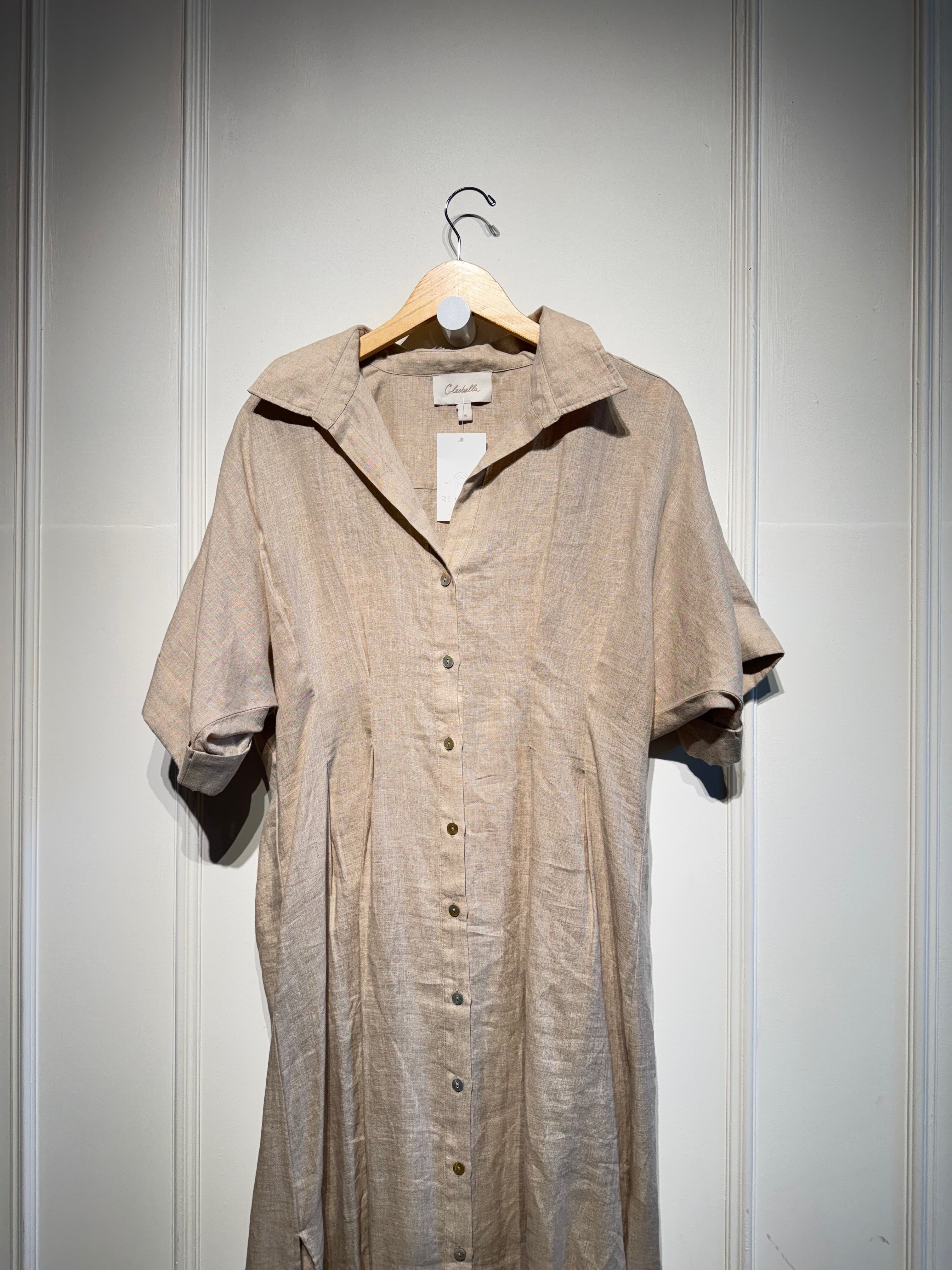 Cleobella Gili Linen Dress (M)
