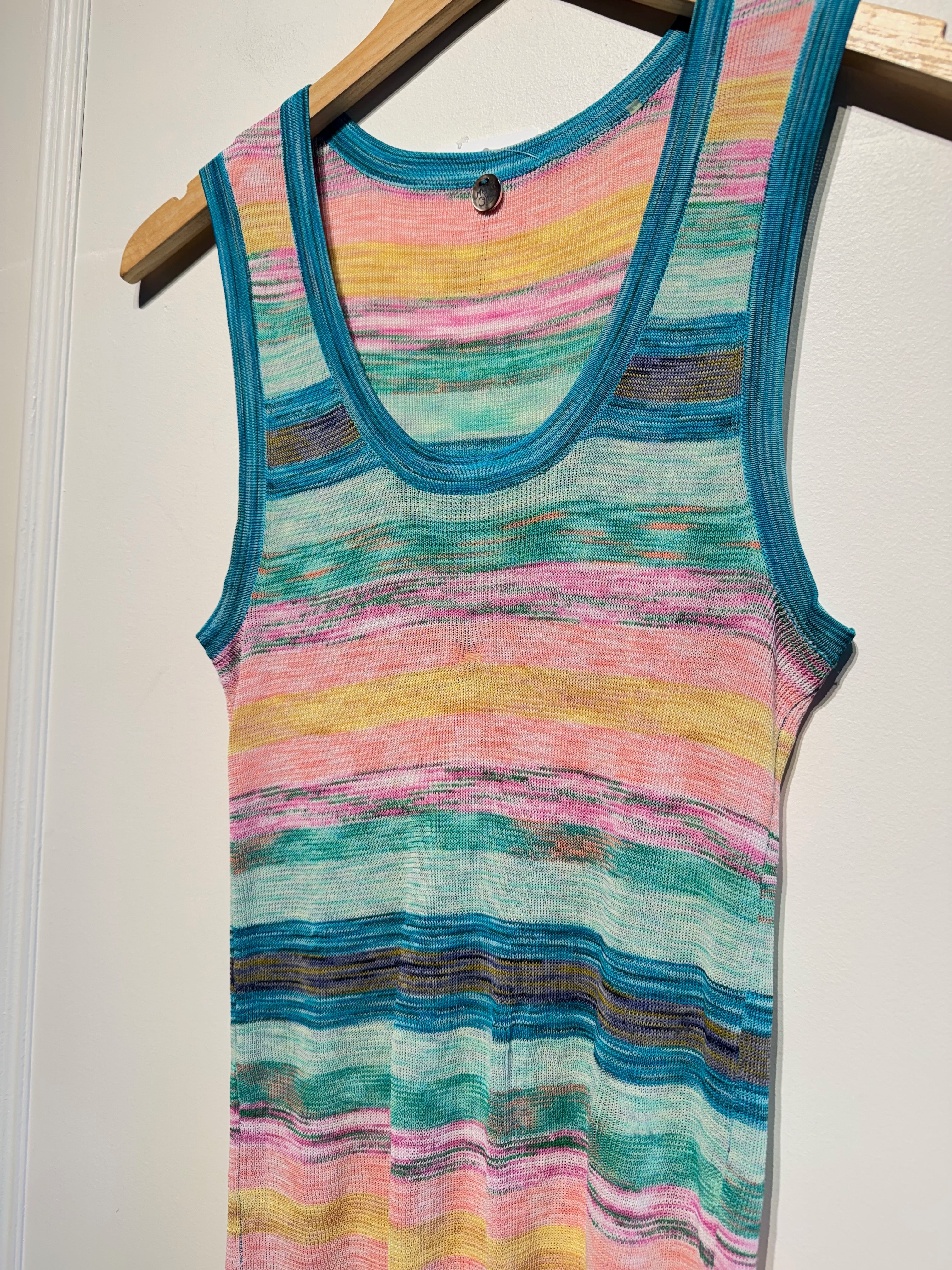 Margaret O Leary Striped Tank (S/M)