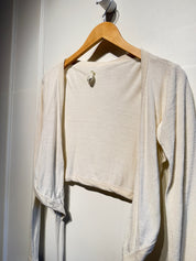 Ozma Silk Wrap Top (S)