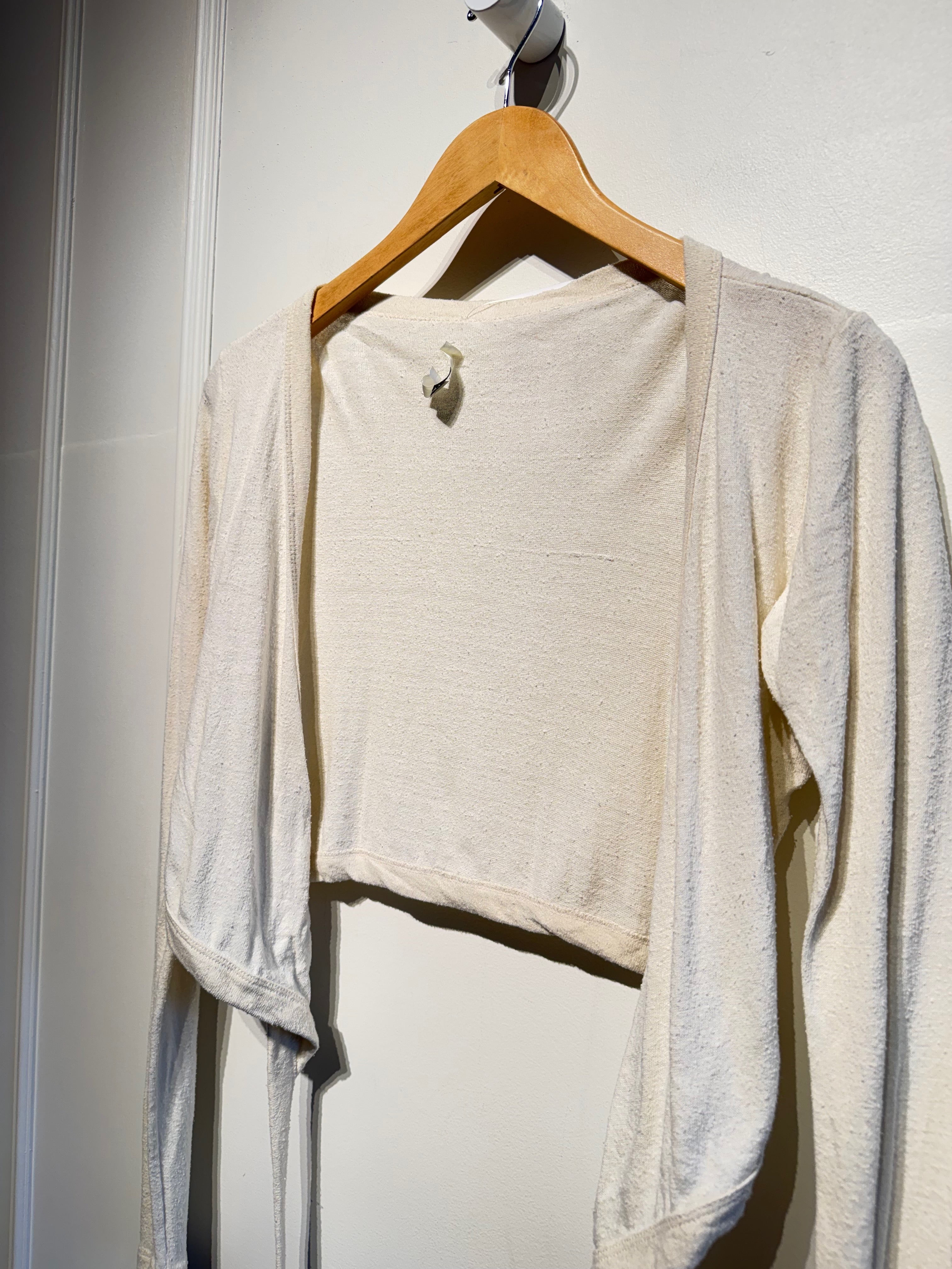 Ozma Silk Wrap Top (S)