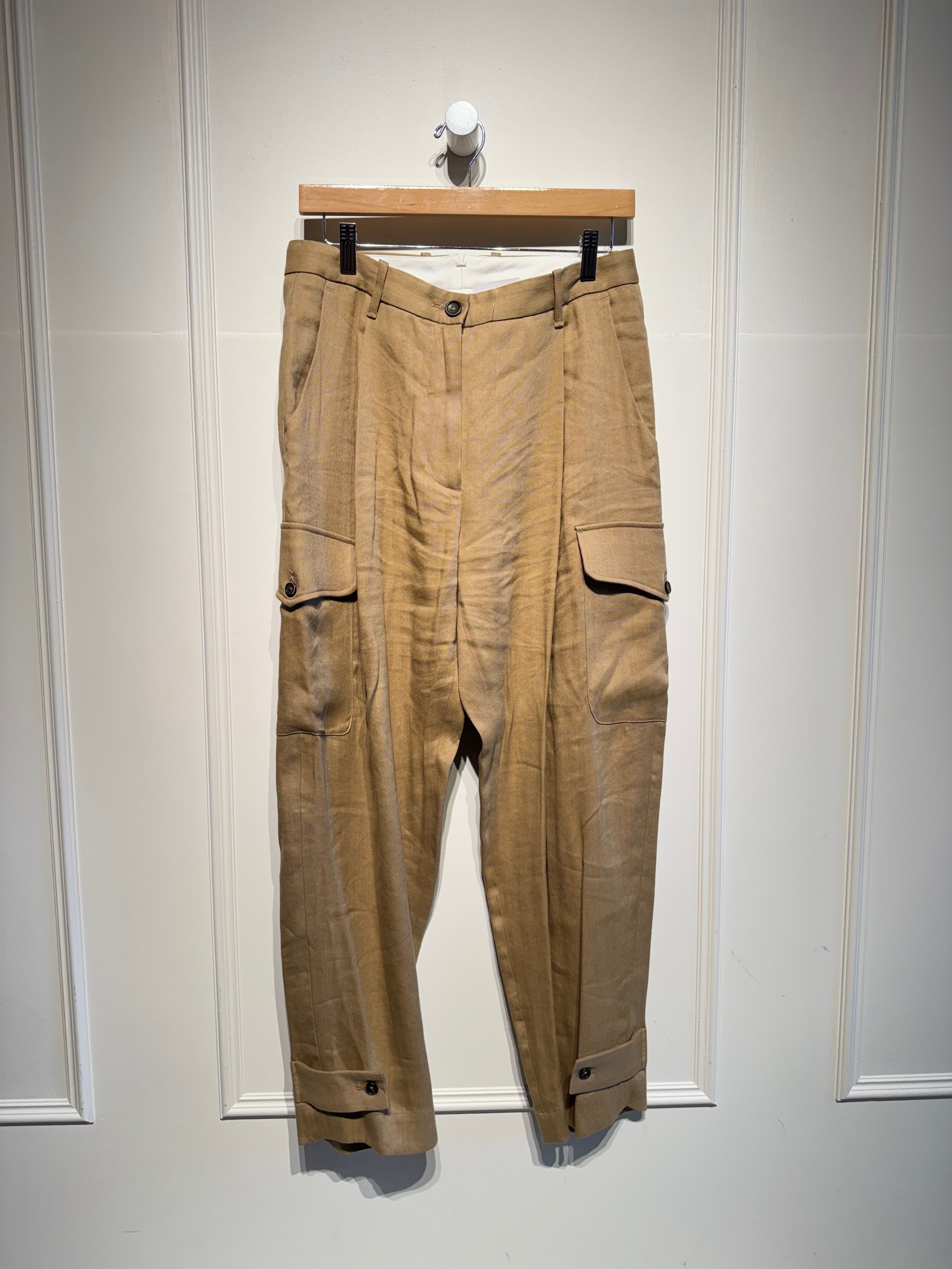 Nine in the Morning Khaki Sophie Trouser (28/6)