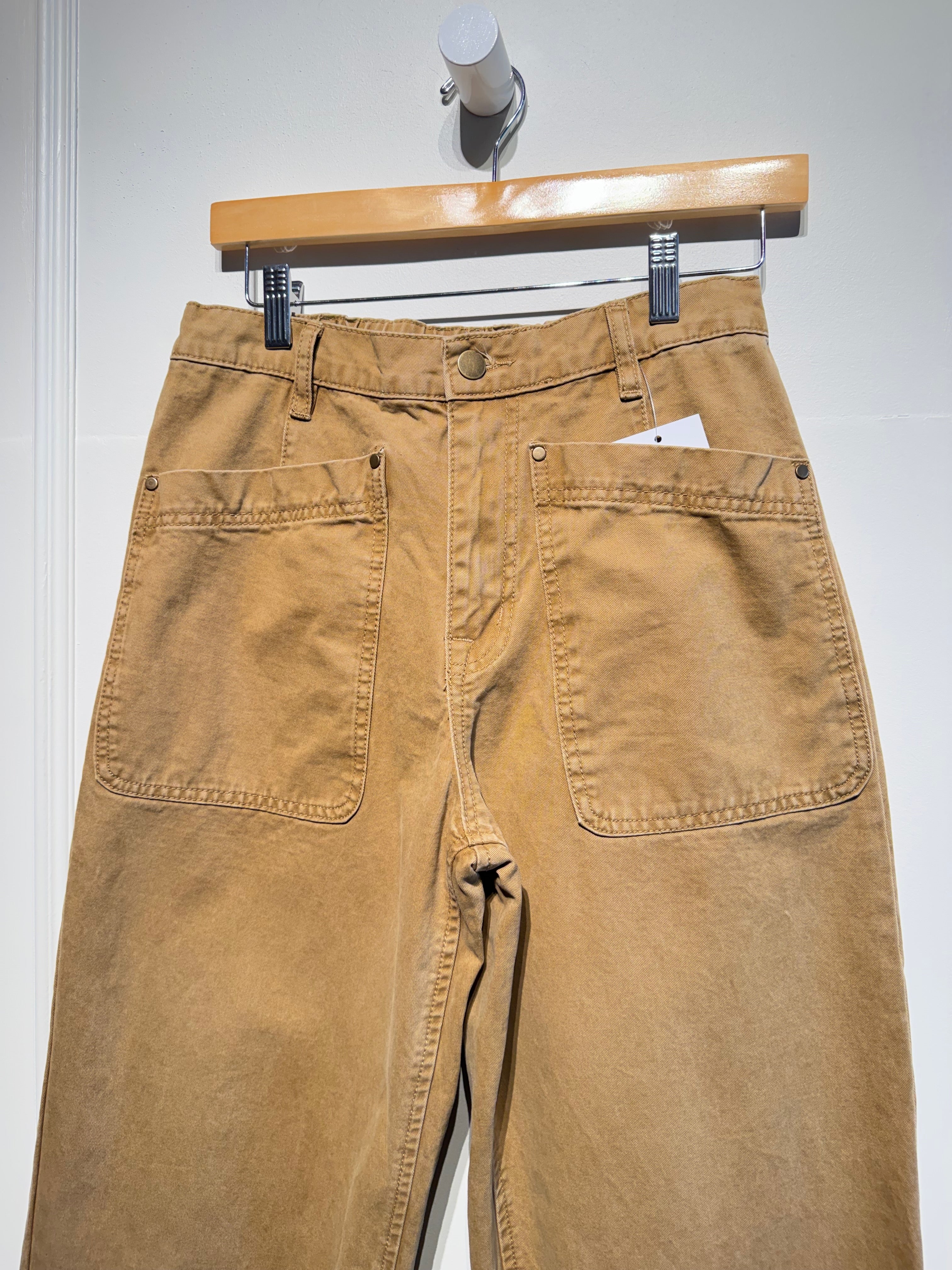 Lilla P. Twill Straight Leg Pant (S)