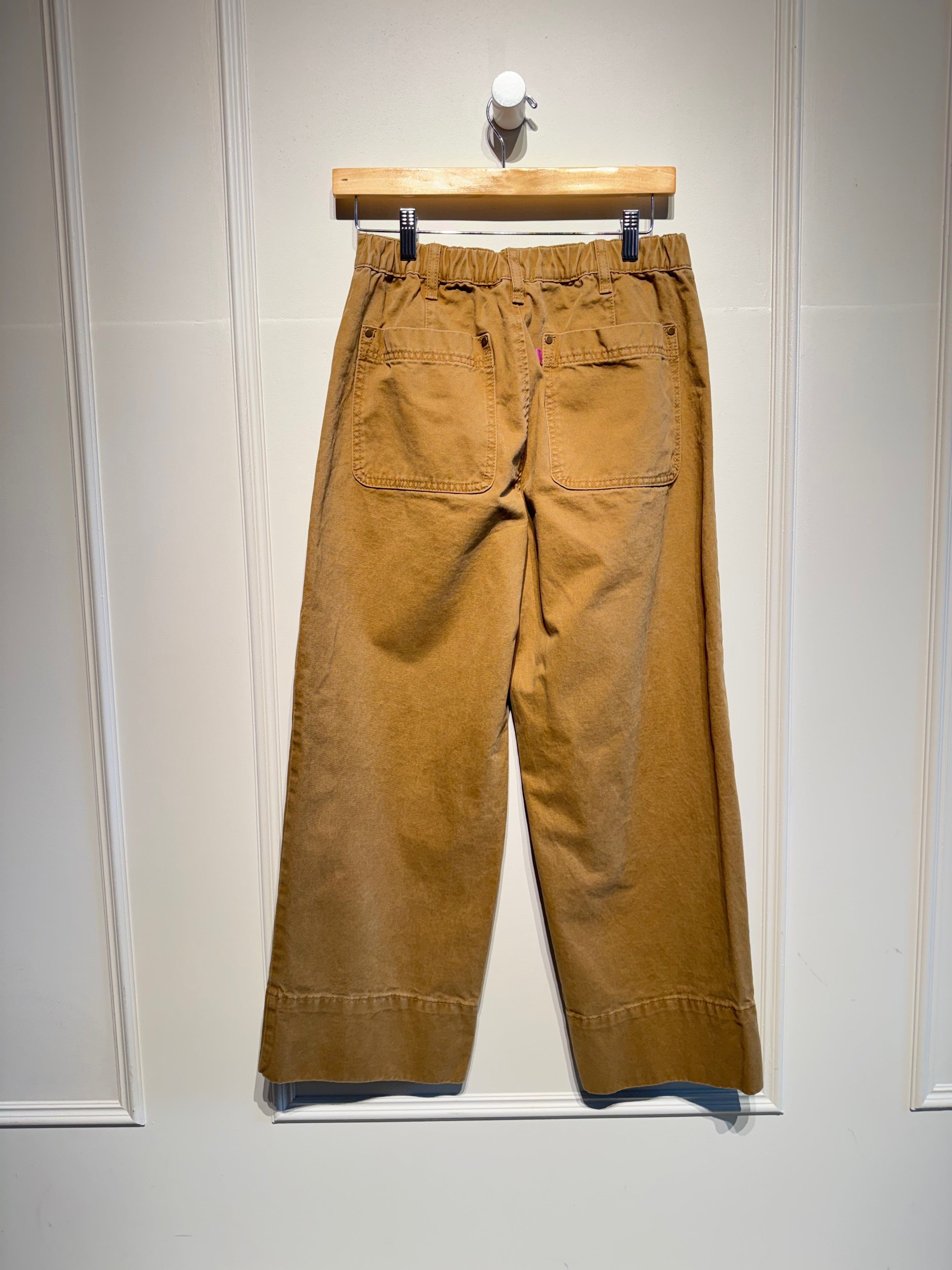 Lilla P. Twill Straight Leg Pant (S)