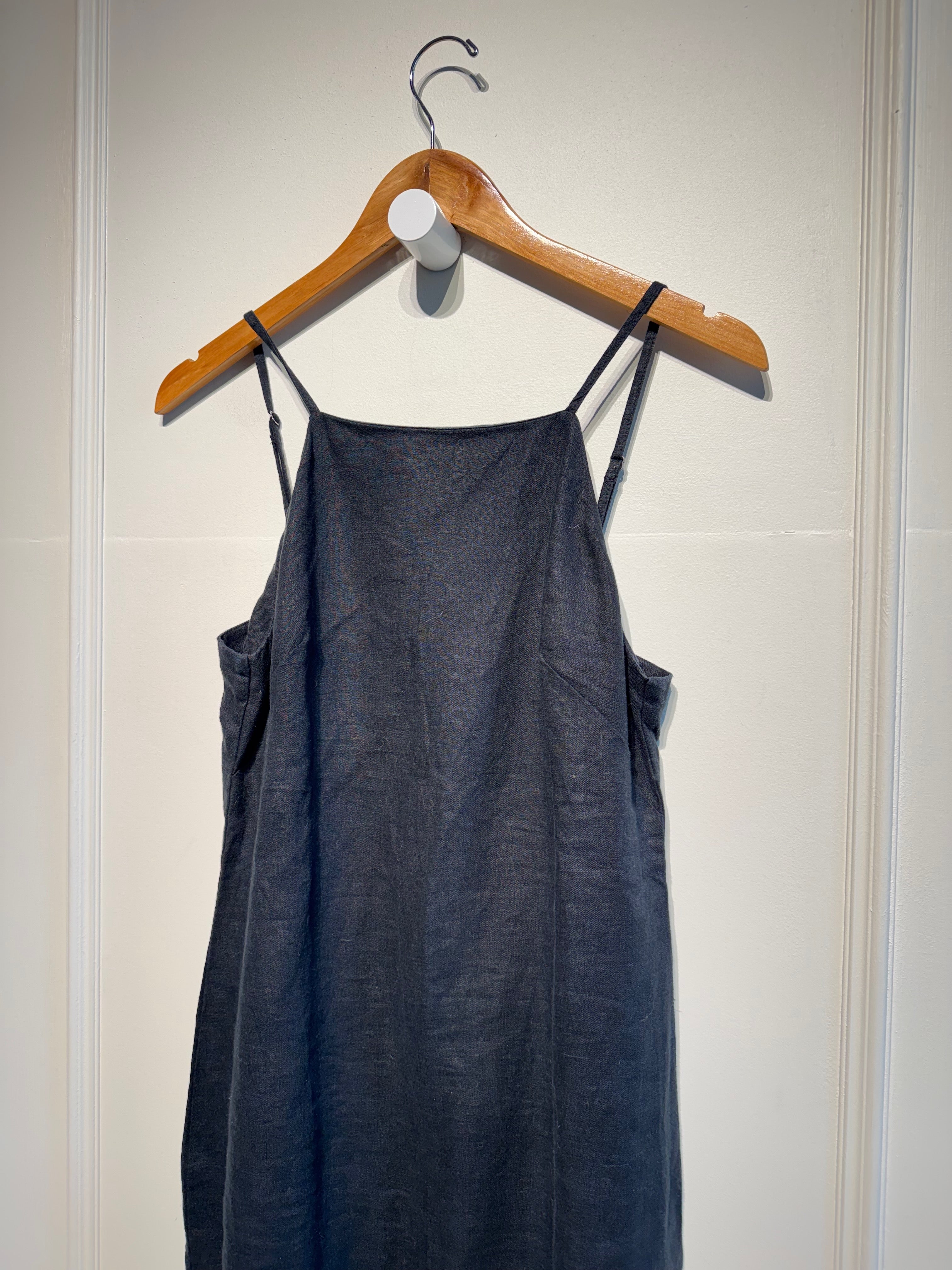 Madewell Black Linen Dress (4/S)