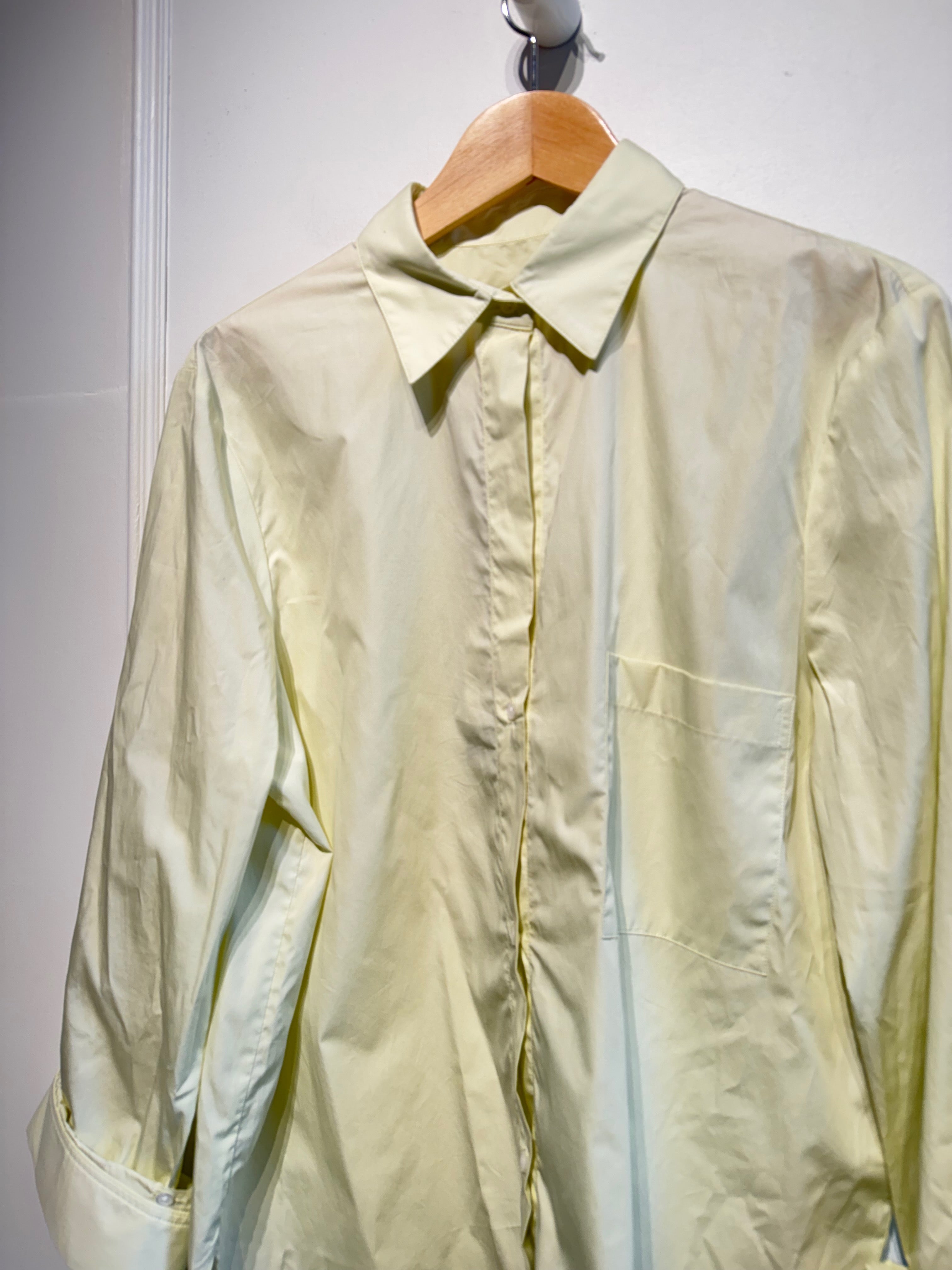 TWP Next Morning Blouse in Aloe Wash (M/L)