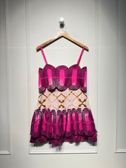 Alexis Rorschach Pink Bettina Dress (S)