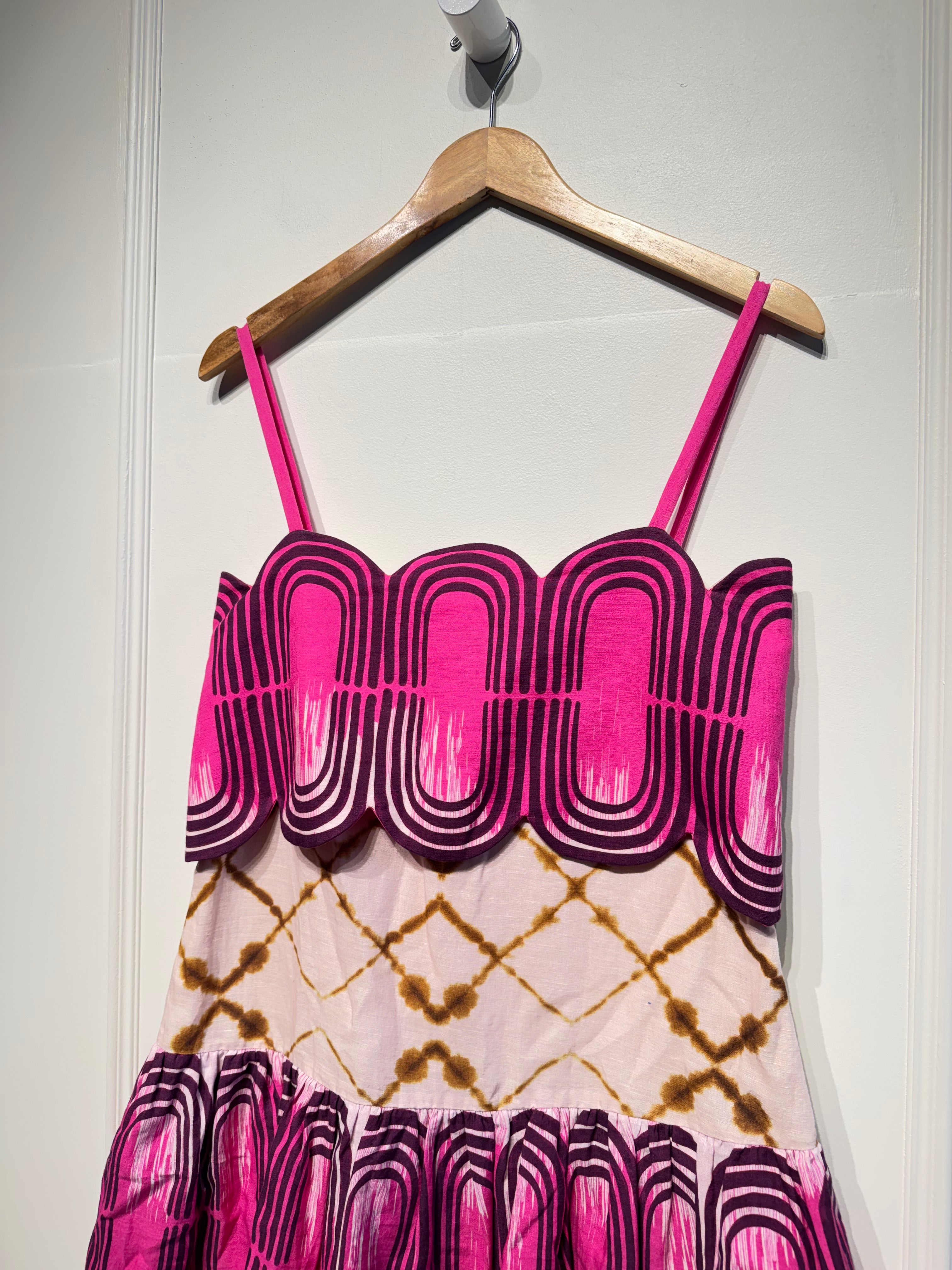 Alexis Rorschach Pink Bettina Dress (S)
