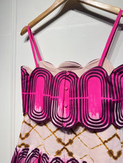 Alexis Rorschach Pink Bettina Dress (S)