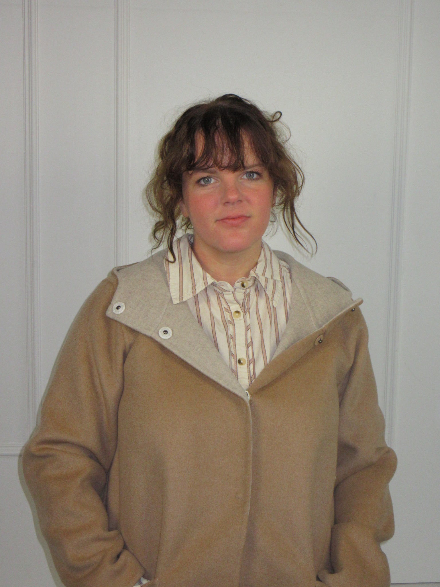 Eileen Fisher Wool/Cashmere Coat (OS)