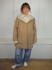 Eileen Fisher Wool/Cashmere Coat (OS)