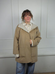 Eileen Fisher Wool/Cashmere Coat (OS)