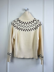 Varley Sigrid Fair Isle Zip Knit (XS)