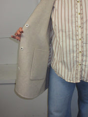 Eileen Fisher Wool/Cashmere Coat (OS)