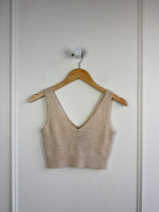 Naadam Cashmere Crop Tank (XS)