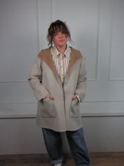 Eileen Fisher Wool/Cashmere Coat (OS)