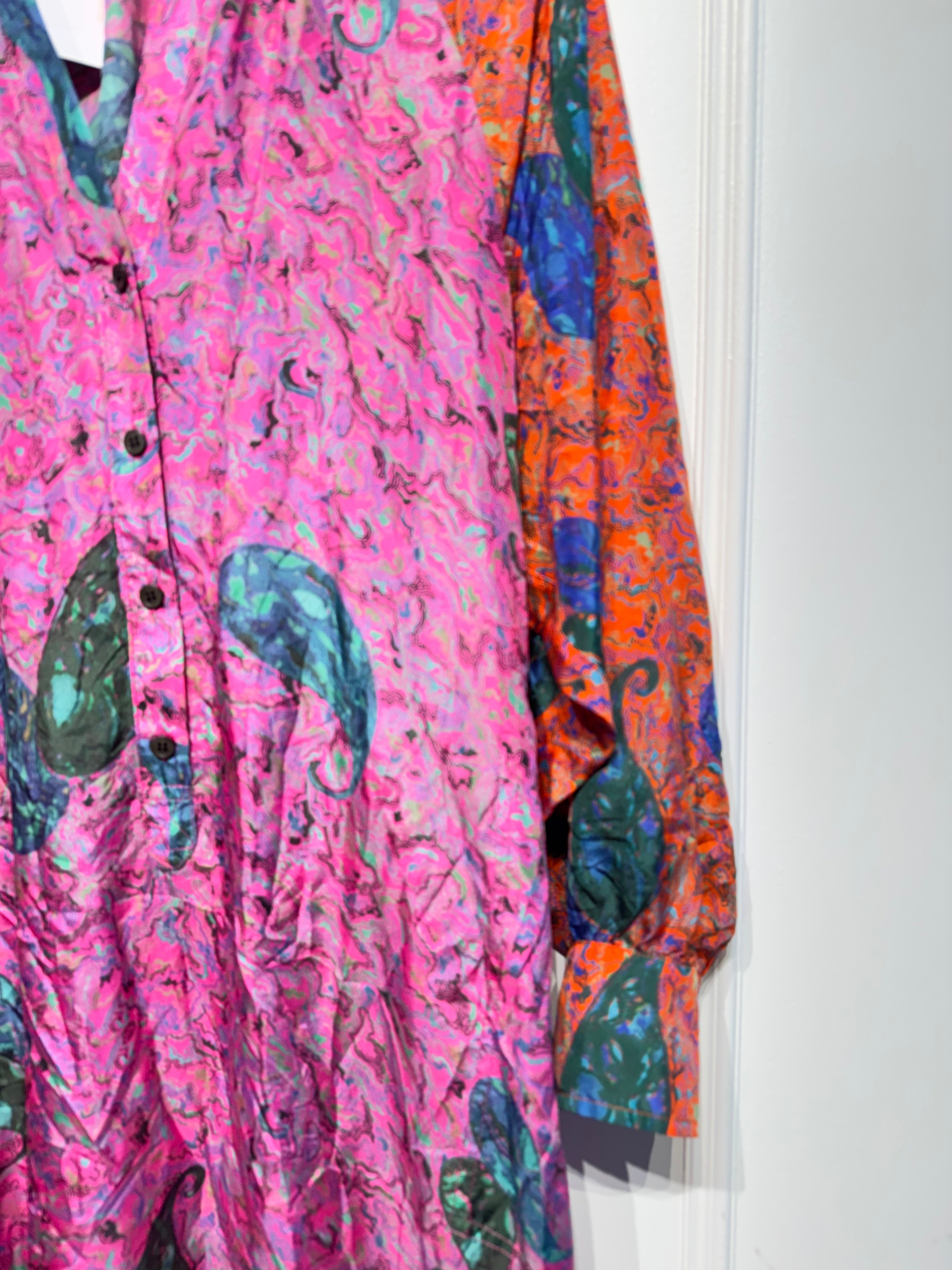 Raquel Allegra Silk Midi Dress (S/M)