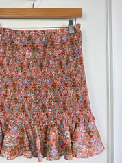 Veronica Beard Orange Floral Tube Top (4/S)