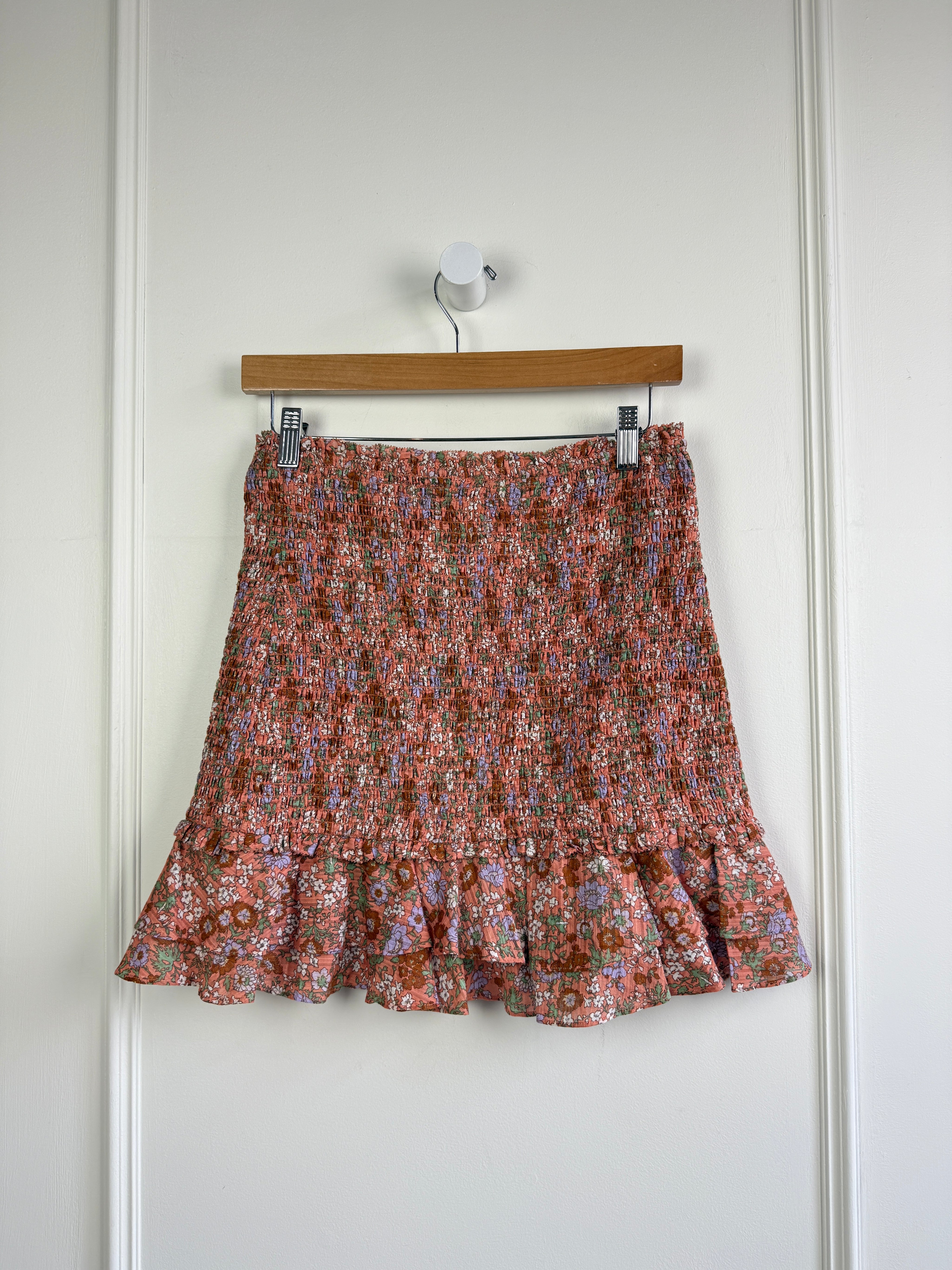 Veronica Beard Orange Floral Tube Top (4/S)
