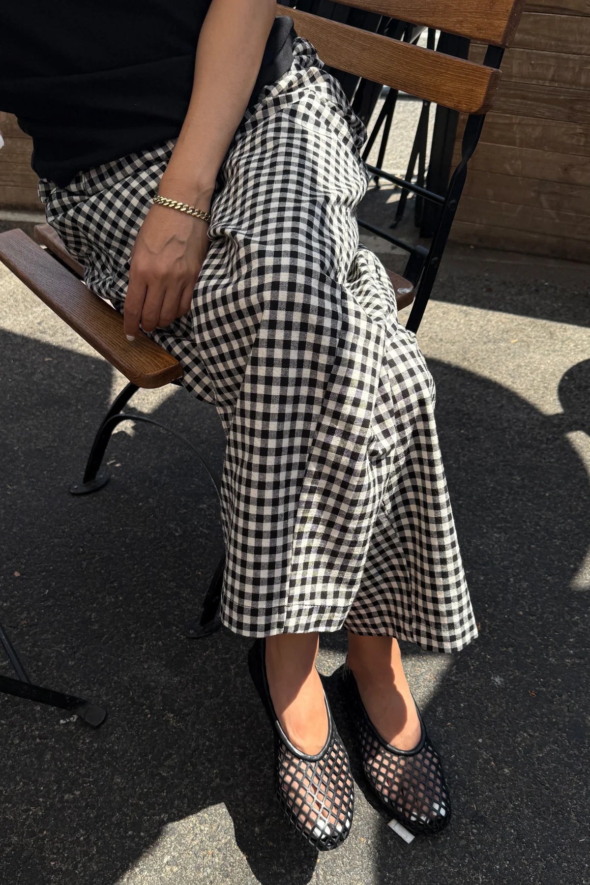 Le Bon Shoppe - Arc Pants | Black Gingham