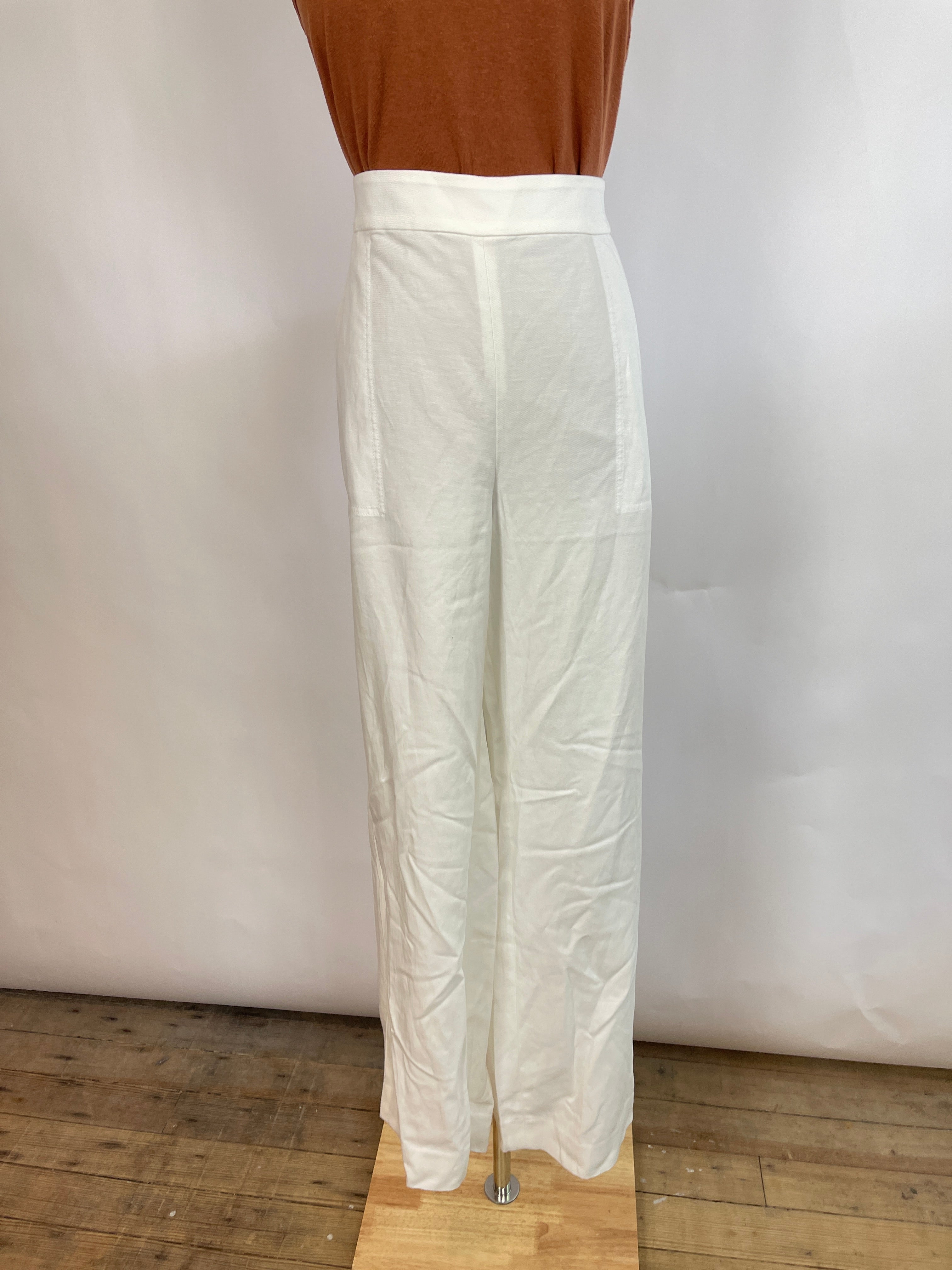 Banana Republic White Trousers (XL)