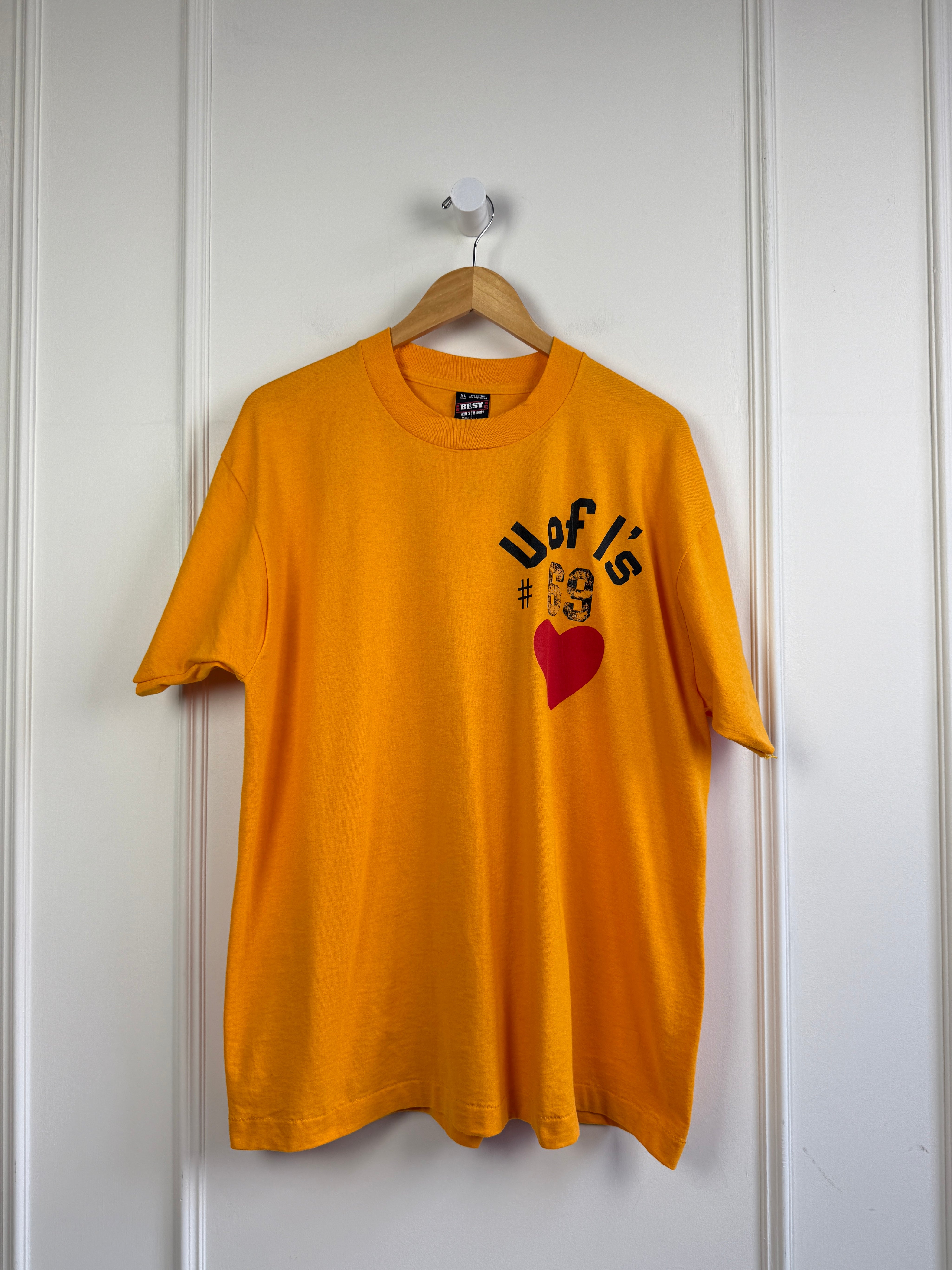 University of Iowa 69' Vintage Tee (XL)