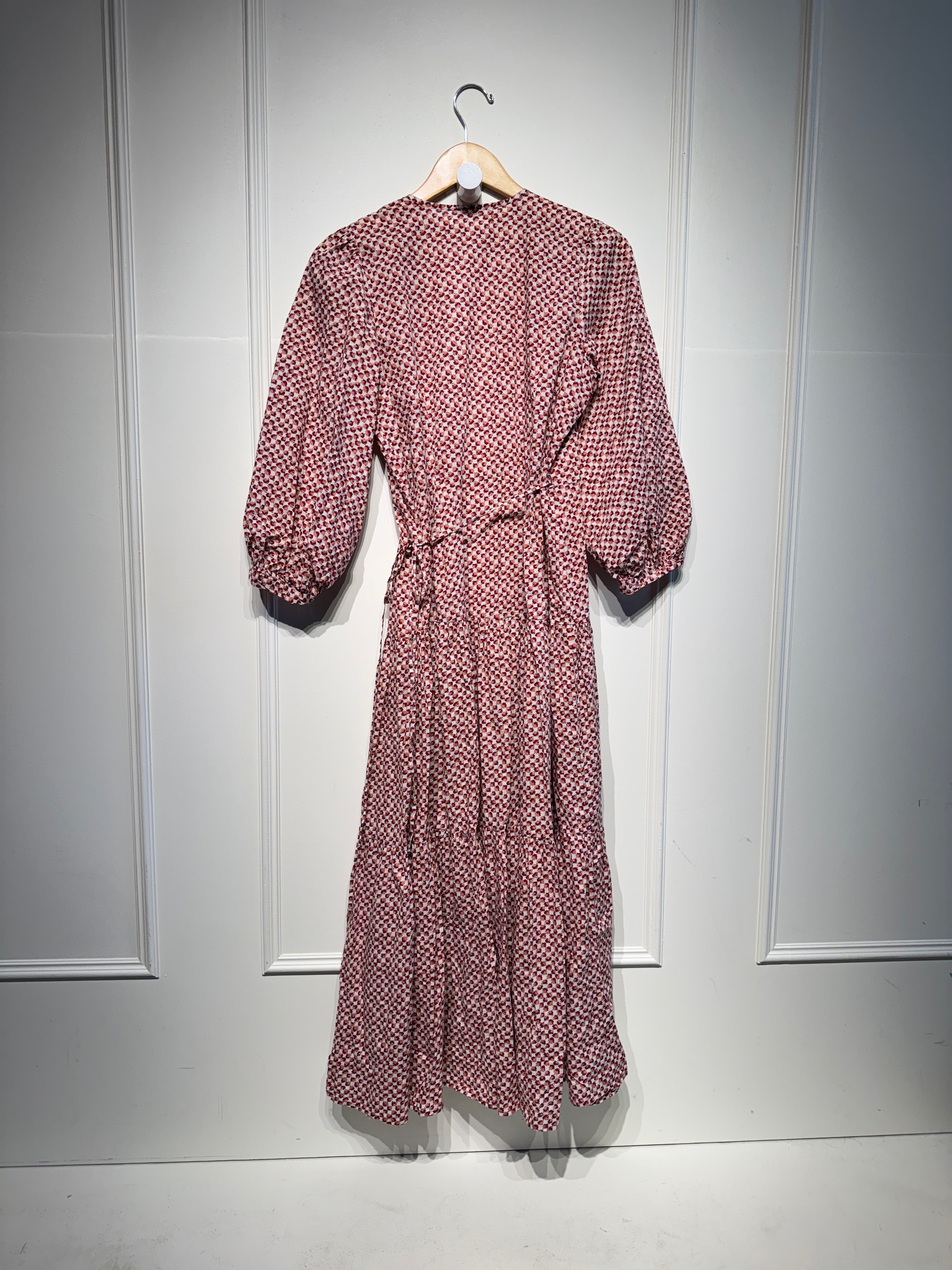 Christy Dawn Floral Wrap Dress (M)