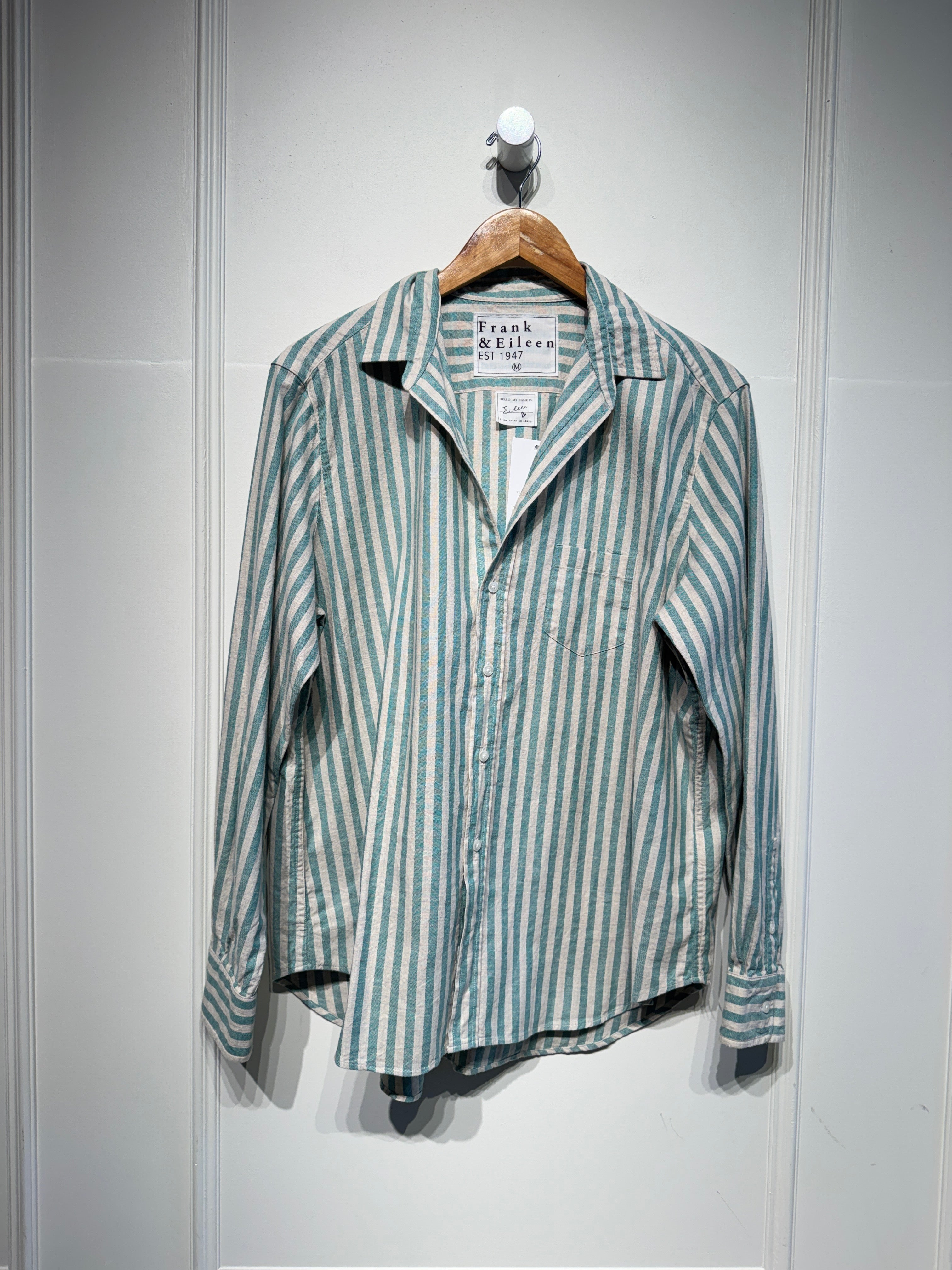 Frank & Eileen "Eileen" Striped Button Down (M)