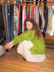 Brooke Callahan Tie Skirt (L)