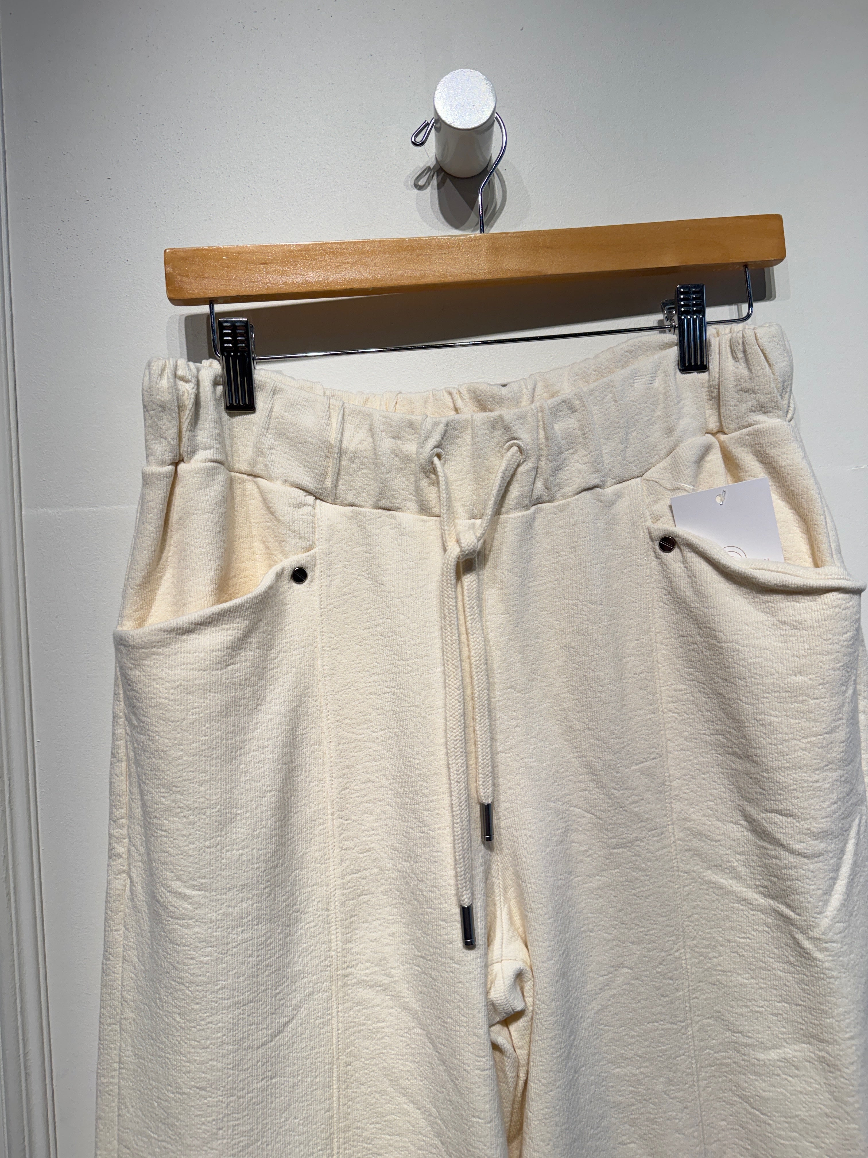 TWP Saturday Night Ivory Pant (M)
