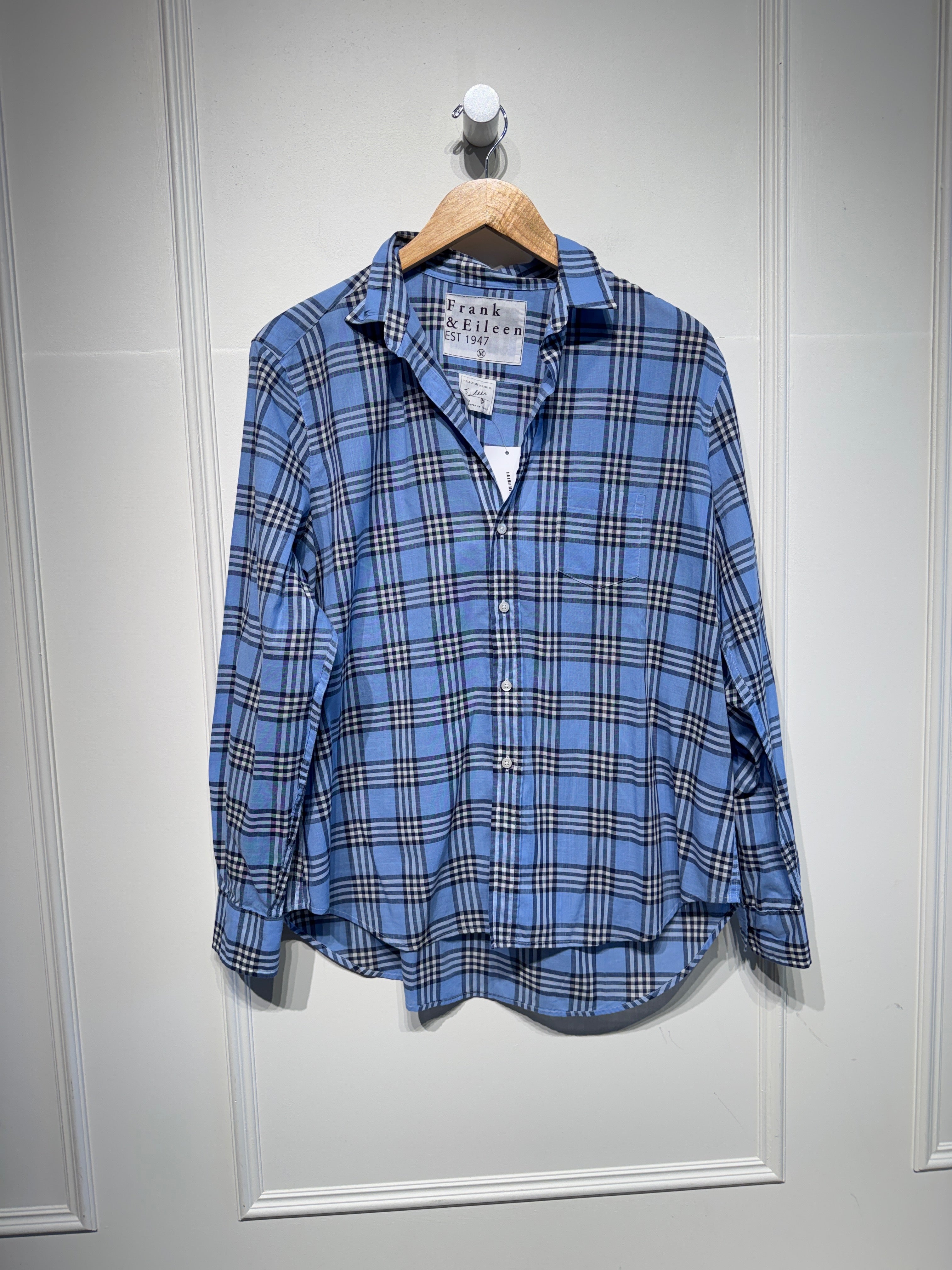Frank & Eileen "Eileen" Plaid Button Down (M)