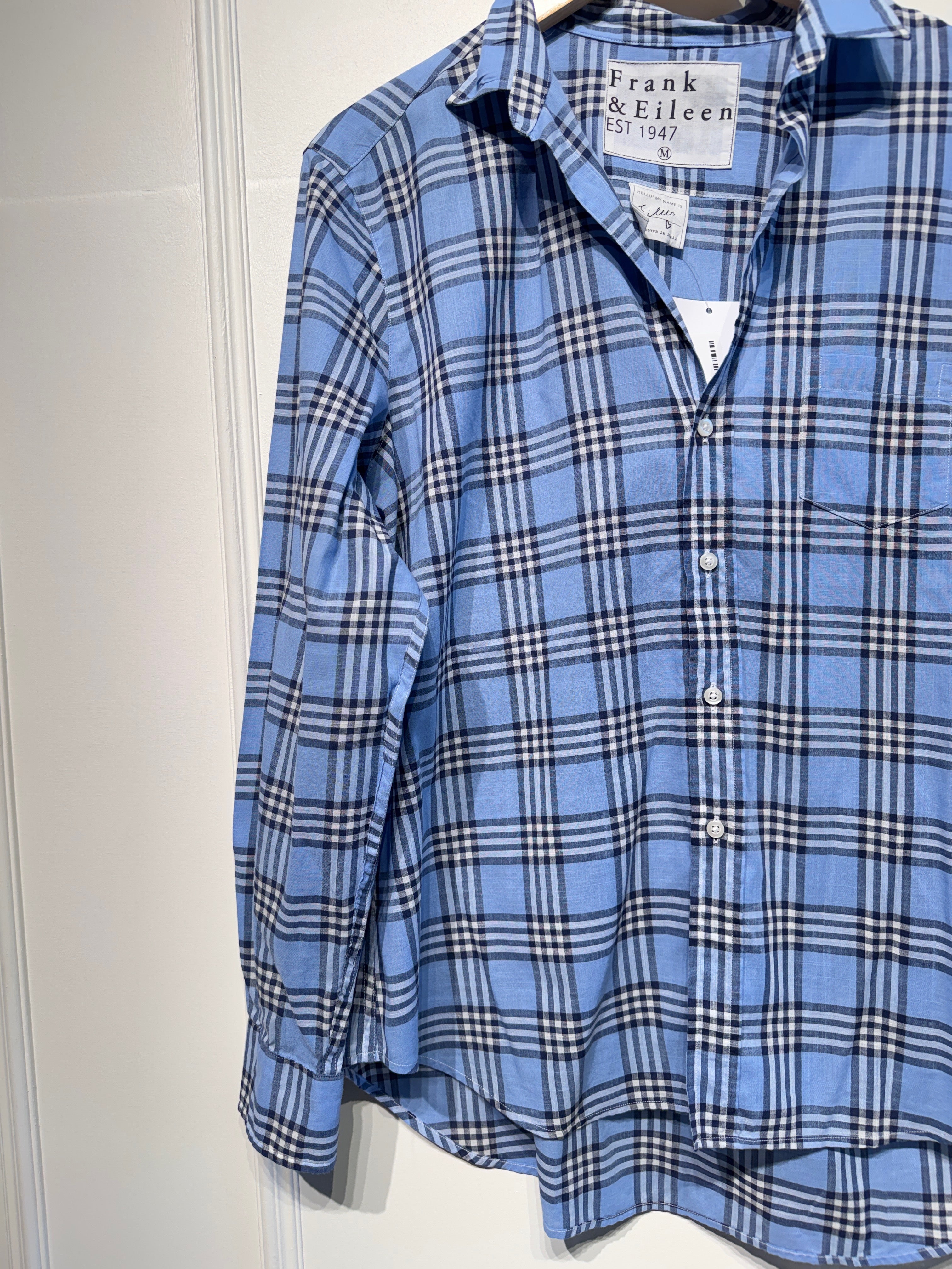Frank & Eileen "Eileen" Plaid Button Down (M)
