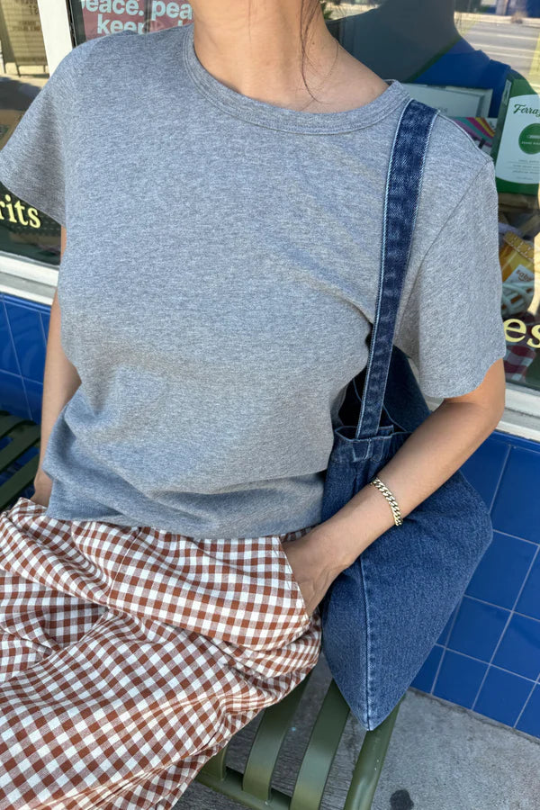 Le Bon Shoppe - The Go-To Tee | Melange Grey