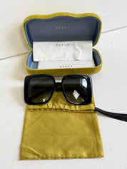 Gucci GG 1314S Black Oversize Sunnies (OS)